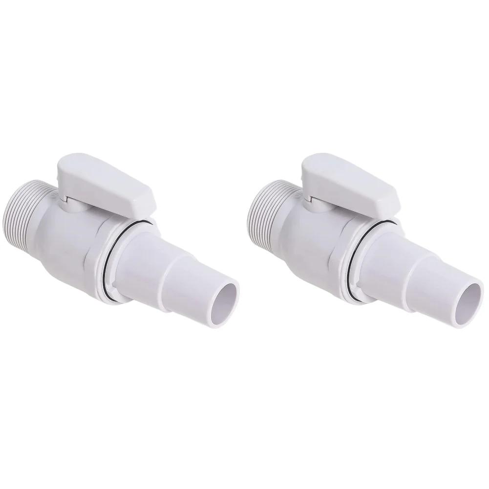 Robinet à Boisseau Sphérique Bidirectionnel Pression Maximale Nominale 50 PSI Régulation du Débit d'Eau Robinet de Piscine pour Piscines