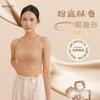 No steel rim thin tube top underwear women's seamless beautiful back big chest small anti-light vest bra