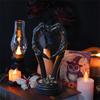 Halloween Heart Hand Decoration Party Festival Atmosphere Decoration Resin Skeleton Hand Ornaments