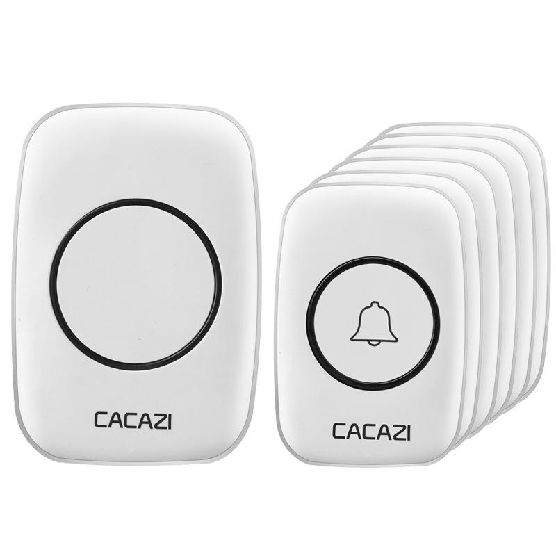 Stylish Wireless Electronic Waterproof Multi-Function Doorbell with Long-Range Remote Control and Global Specifications
