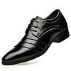 South East Asia Men's High-end Leather Shoes Men's Business Dress Casual Leather Shoes Lace-up British Groom Wedding