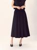 ACUD Pin Tuck Flare Banding Skirt _Black