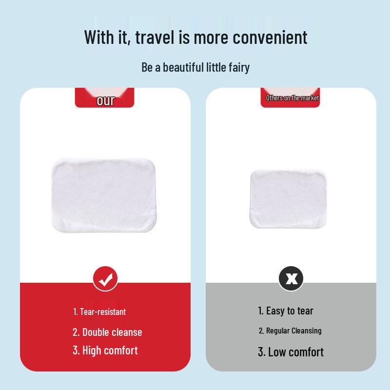 Portable Disposable Compressed Face Towel