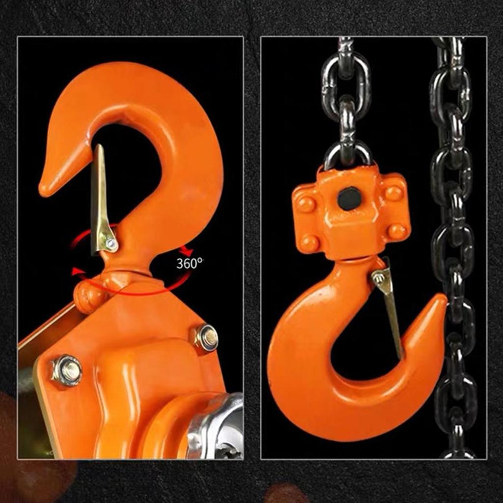 Manual Lever 360° Rotation Hook Manganese Steel Come Along Auto Chain Leading for Factory