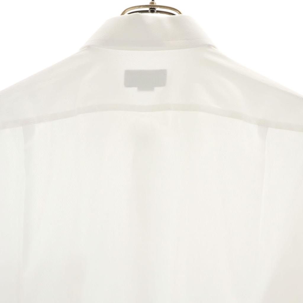 Lanvin Made In Japan Long Sleeve Shirt 41-80 White Men's Used