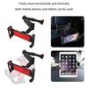 Adjustable Headrest Tablet Mount for Cars 360 Rotation Back Seat Holder for Travel Children and Passengers