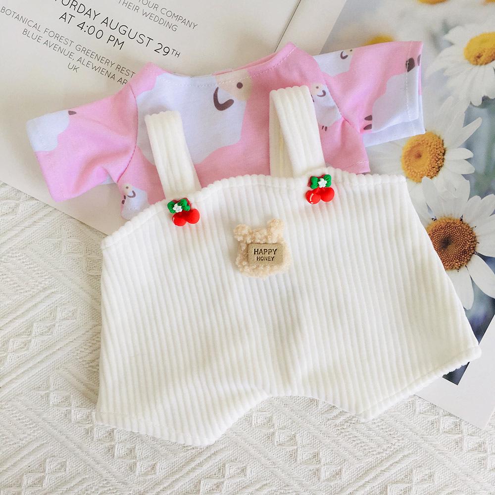 Medium 30cm Handmade Doll Clothes for Jointed Bear - S Size Belle Lulu Outfit Gift for Girls