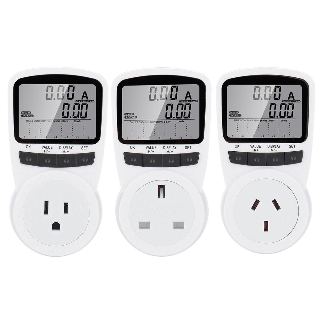 Buy Power Meter Monitor Home Power Consumption Monitor Kilowatt