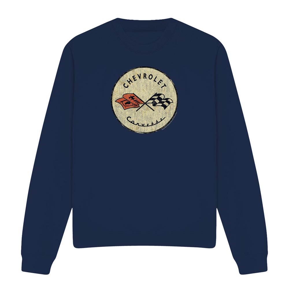 Chevrolet Unisex Adult Old Vette Sweatshirt