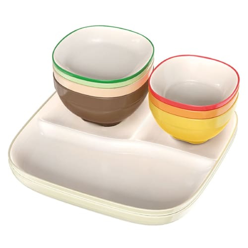 Asahi Koyo Rice Bowl, Beige, Cafe Style, Vibrant and Light Color, Dishwasher and Microwave Safe, Made in Japan, Solow Yasai Onion Design, AZ19-19