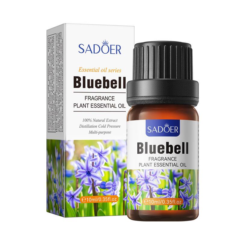 SADOER Aromatherapy Essential Oil Sakura Mint Vanilla Fragrance Massage Soothing Skin Care One Bottle Multi-Use Essential Oil