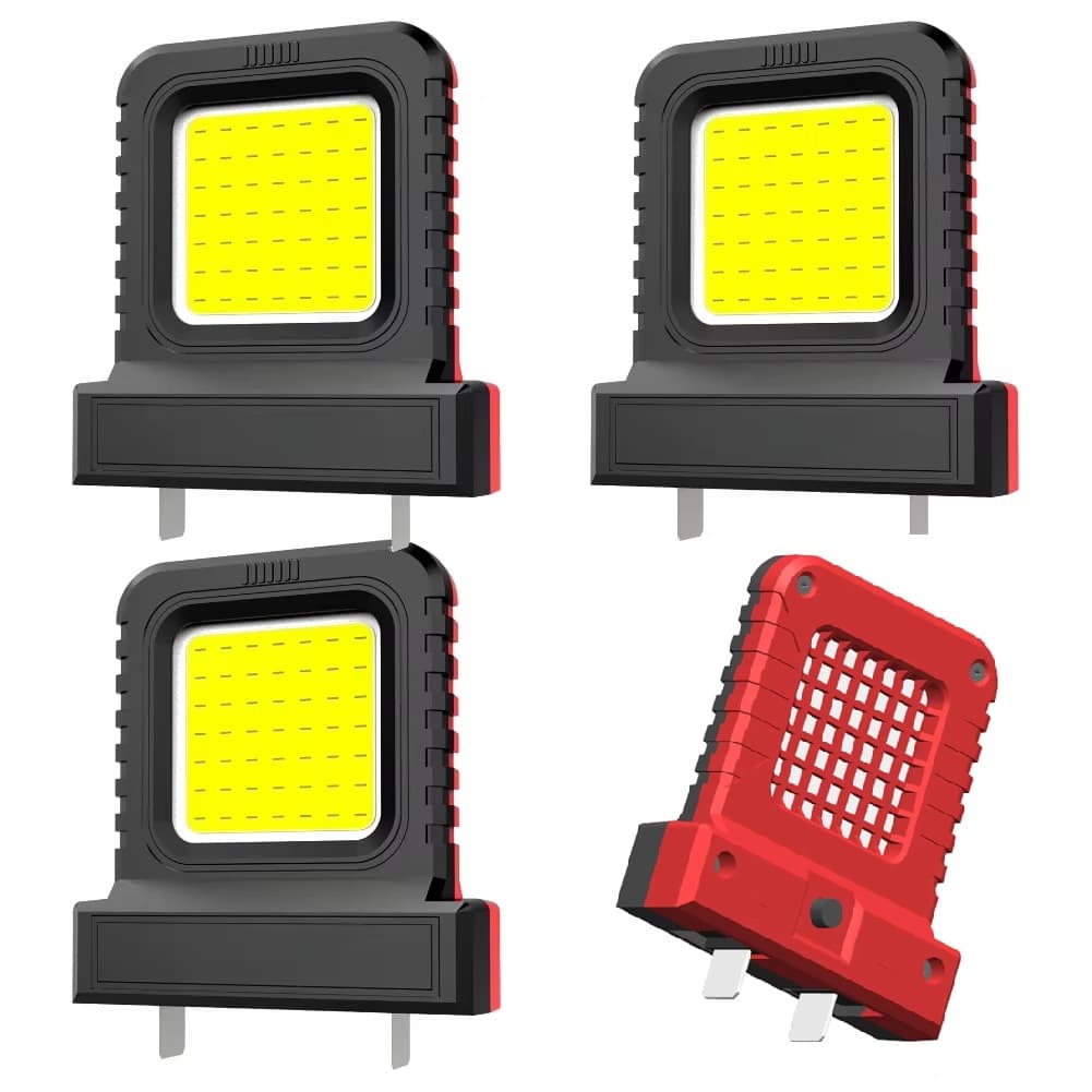 Jobsite Lighting Cordless Floodlight For Vehicle Repairs High Brightness LEDs Lightweight And Compact For Compatible Battery