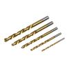 Drill Bit Left Hand 3.2/4.8/6.4/8.0/8.7mm Gold HSS