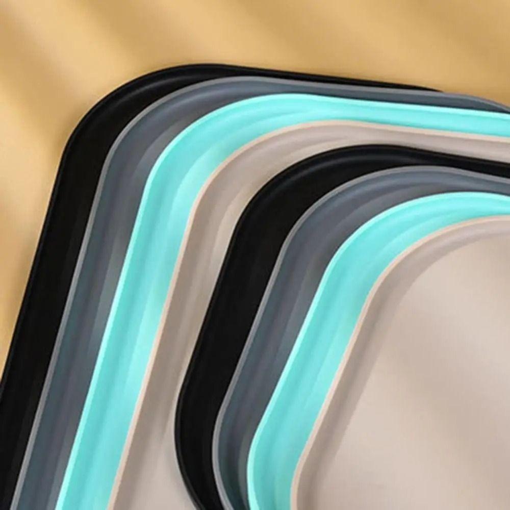 Silicone Pet Placemat Waterproof Dog Feeding Mat Easy To Clean Pet Food Mat Keep Floors Clean