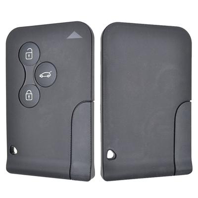 Custodia portachiavi con telecomando a 3 pulsanti per auto AX per Renault Megane Scenic 2 Clio 3 con lama non tagliata
