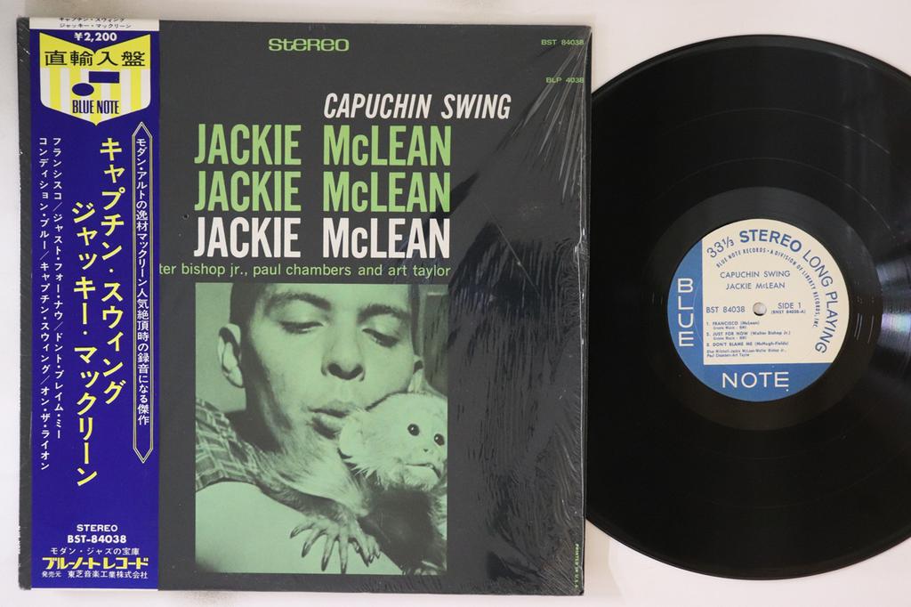 LP Record JACKIE MCLEAN - Capuchin Swing BST84038 Blue Note 1966 US Obi Jazz Used