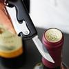 Herramienta Plegable Portátil de Madera y Acero Inoxidable Cuchillo Sacacorchos Abrebotellas de Vino Tinto Herramienta Multifuncional para Exteriores Accesorios de Bar