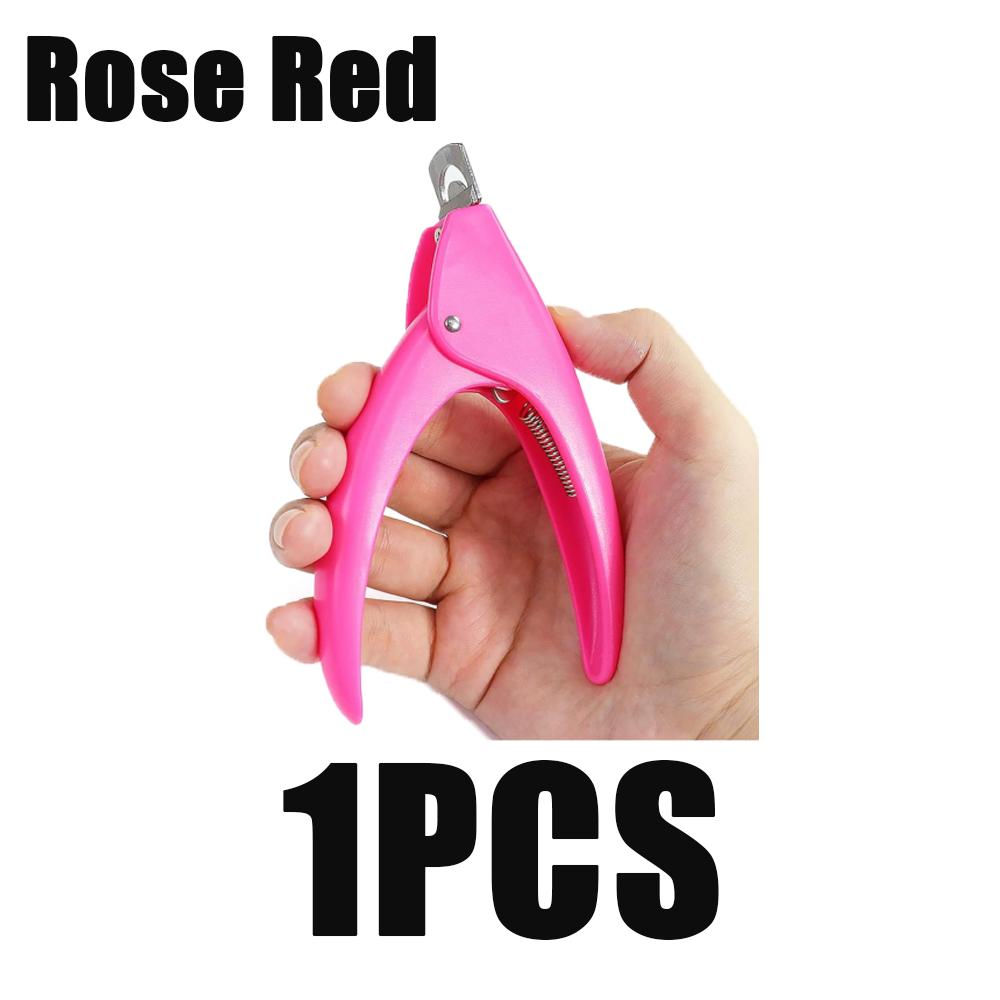 1pcs Professional Nail Clipper U Shape Trimming Straight Cutter Nail Tip Scissors Edge Cutter Professional Simple Manicure Tools