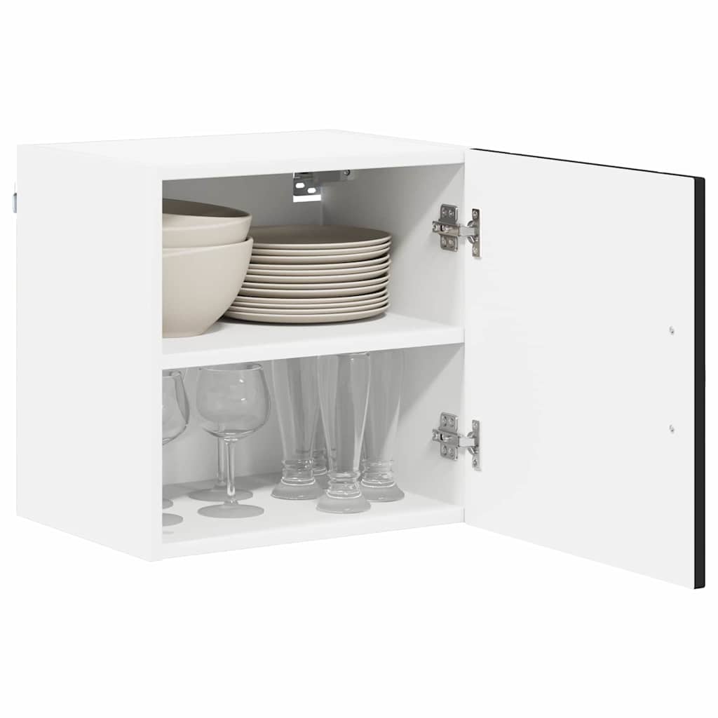 Wall Cabinet LUCCA Black 40 X 31 X 40 Cm Particleboard