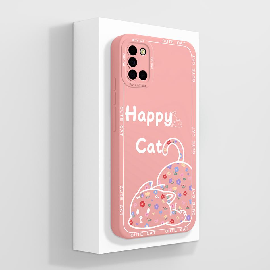 For Samsung A31 Case Aesthetic Phone Cover Soft Liquid Silicone Full Protection Anti Choc Protector For Samsung Galaxy A 31 Capa