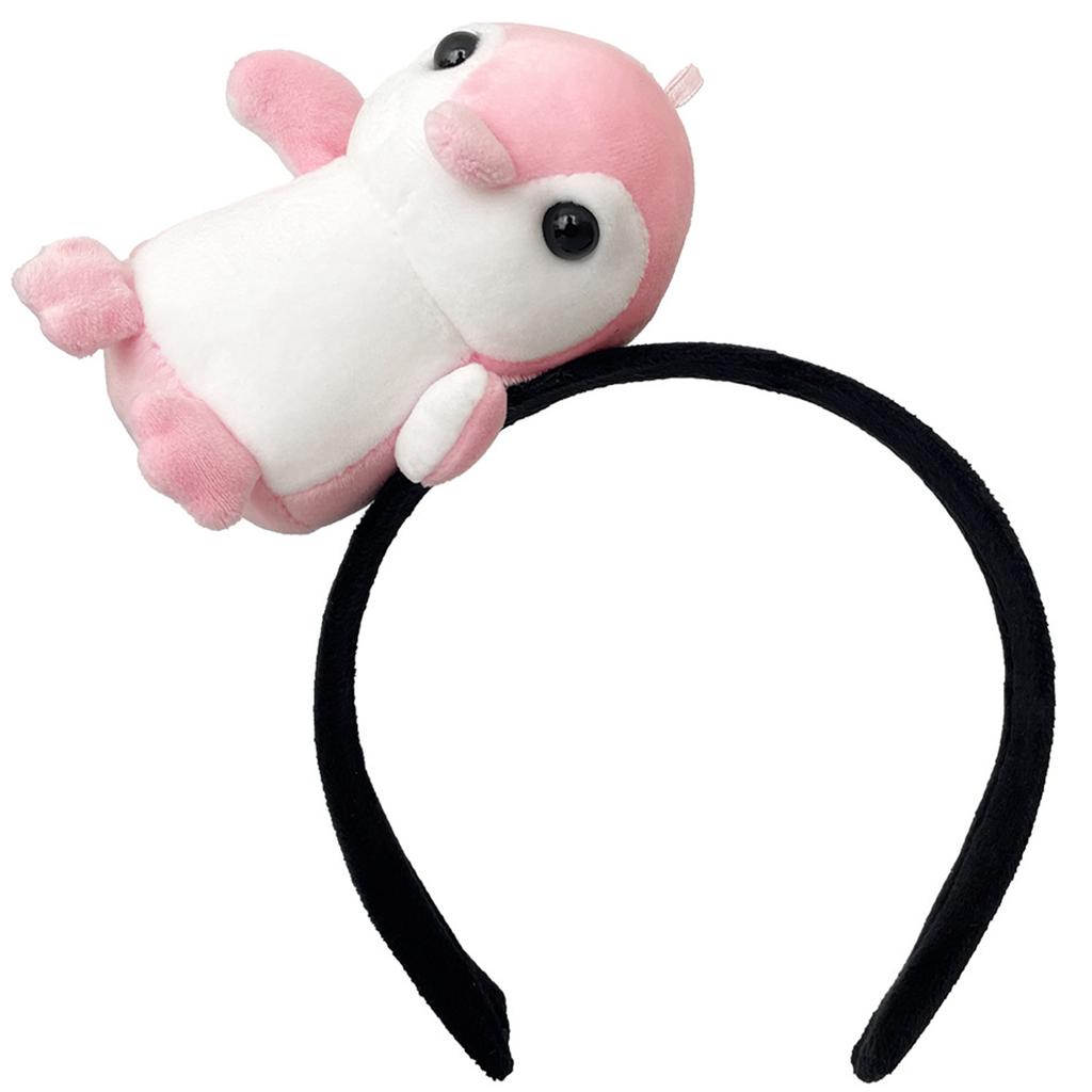 Liebliches Marine-Thema Plüsch Stirnband Cartoon Haarreif Damen Gesicht Waschen Haarband Geburtstags Kopfschmuck Party Accessoires