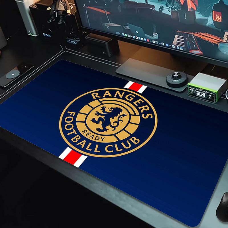 Rangers FC Print  Cushion Non-slip Laptop Tablet Big Mousepad XXL Mat Mini PC Playmat With Lock Edge