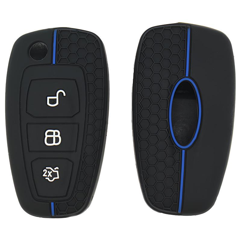 Ford Focus Silicone Key Protector Case for ST, Kuga, Taurus, and Carnival Models