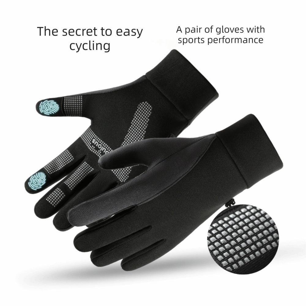Full Finger Thermal Cycling Gloves Waterproof Ski Gloves Winter Touchscreen Gloves Daily