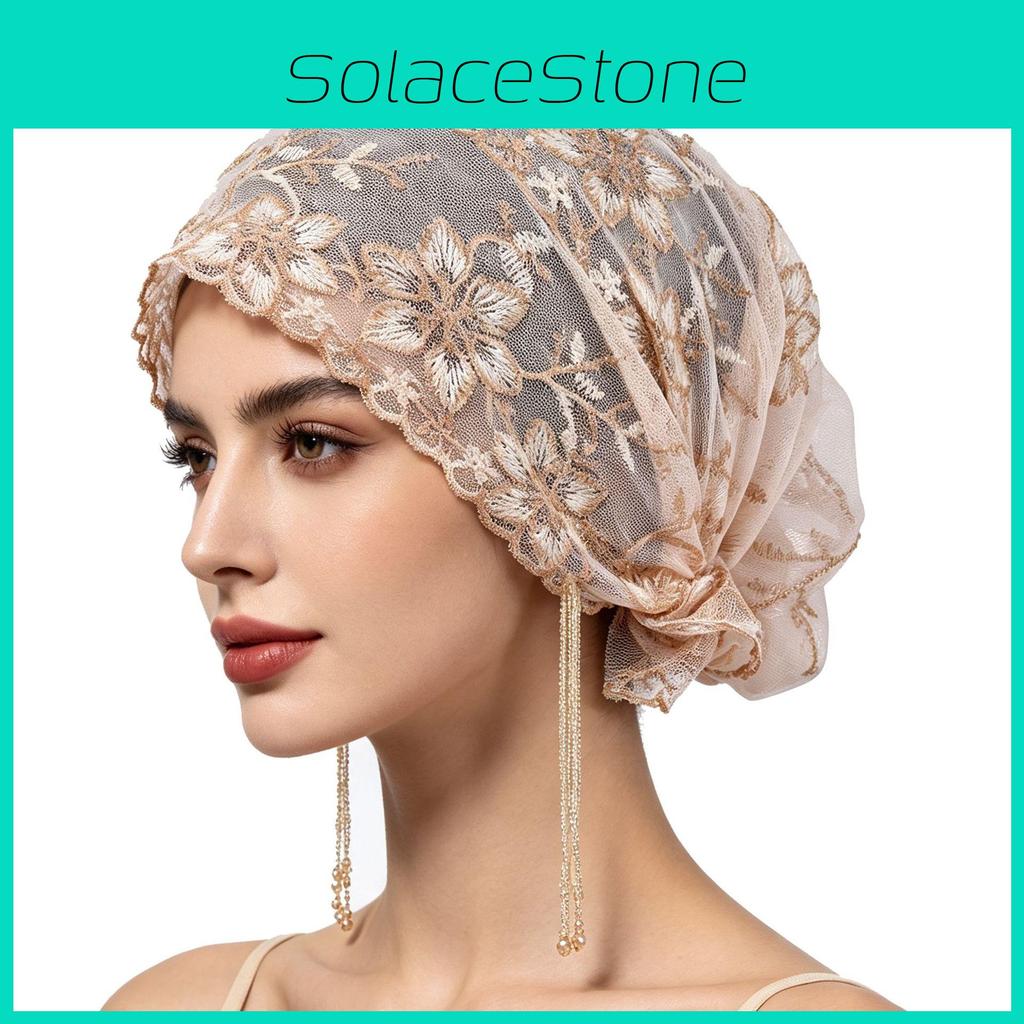 Embroidered Flower Sun Hat With Tassels For Summer Travel And Casual Wear