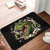 Chinese Red Dragon Front Door Floor Entrance Mats Outdoor Oriental Mythical Kitchen Bath Doormat Bedroom Carpet Rug