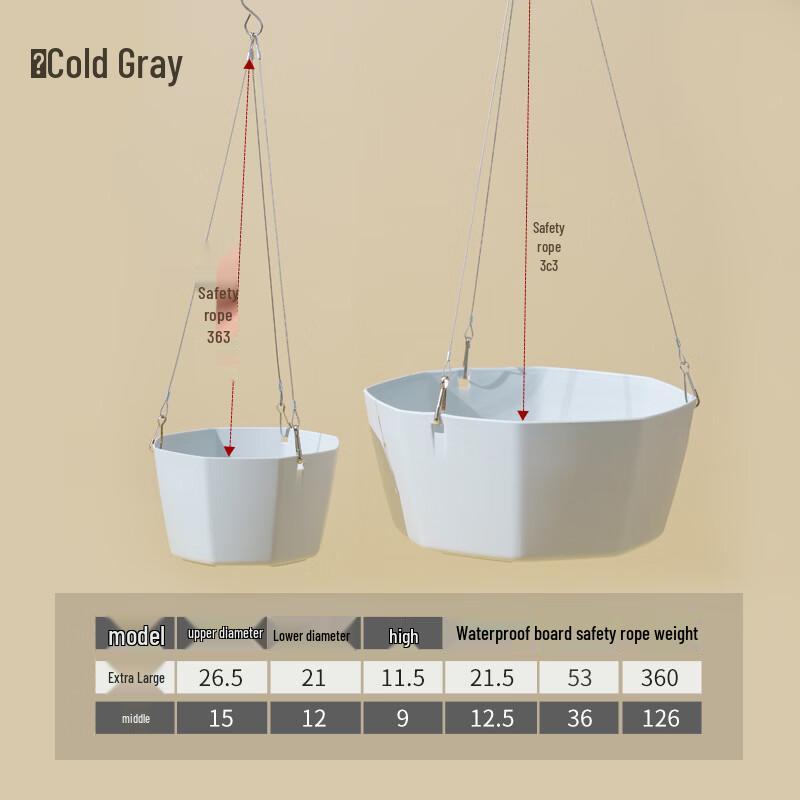 Yingtang Plastic Hanging Planter