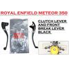 Royal Enfield Meteor 350cc "CLUTCH LEVER" & "FRONT BREAK LEVER"- BLACK