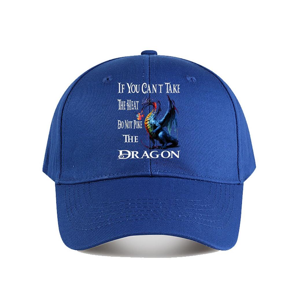 If You Cant Take The Heat Do Not Poke The Dragon Baseball Cap Fashion Unisex Sunhat Womens Outdoor Sports