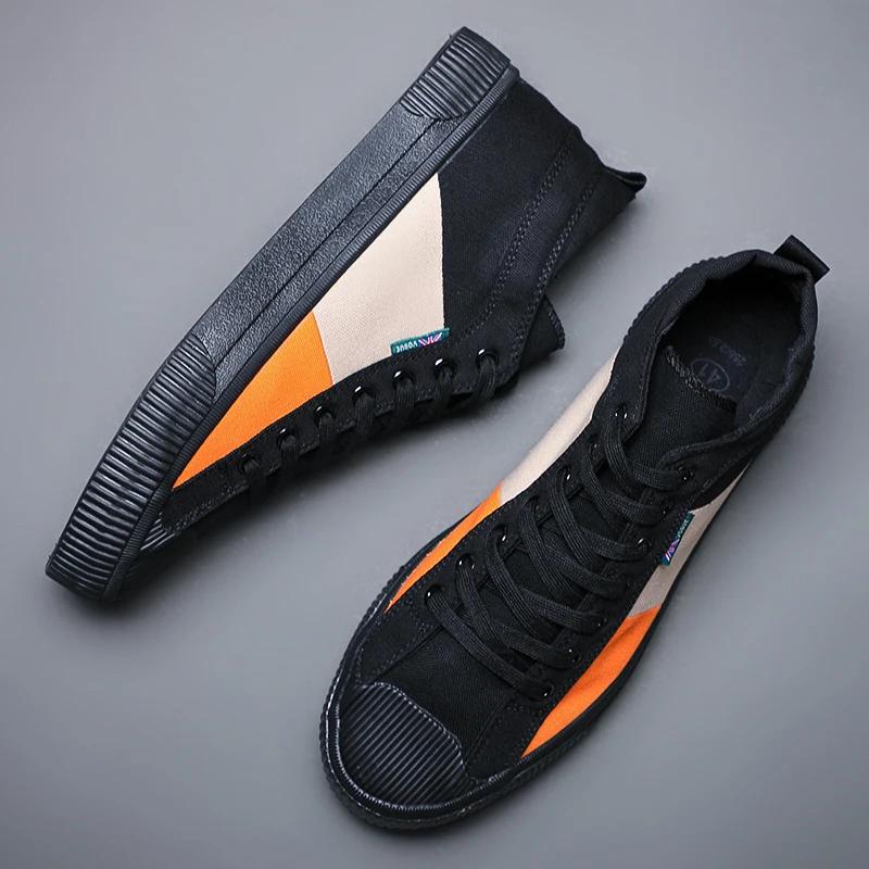 Fashion Men Fashion Sneakers Canvas Casual Shoes Man Breathable Men Shoes Big Size Office Footwear Driving Shoes for Men