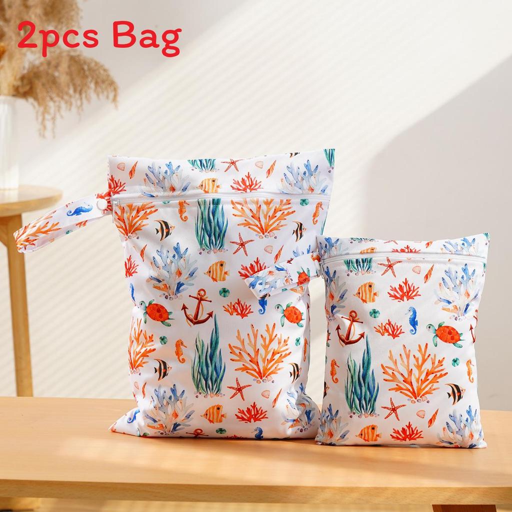 Baby Diaper Portable Storage Bag Waterproof Travel Organizer For Baby Care And Diapers