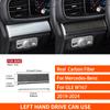 For Mercedes-Benz GLE W167 -2024 Real Carbon Fiber Sticker Driver Dashboard Panel Cover Car Accessories Interior Decorative