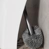 Square Toilet Brush Set Wall Mounted No Drill Installation With Gap Brush For Bathroom Cleaning Household Toilet Tools