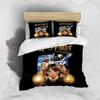 Classic Movie Elements Patterns Comforter Bedding Set,Duvet Cover Bed Set Quilt Cover Pillowcase,King Queen Size Bedding Set