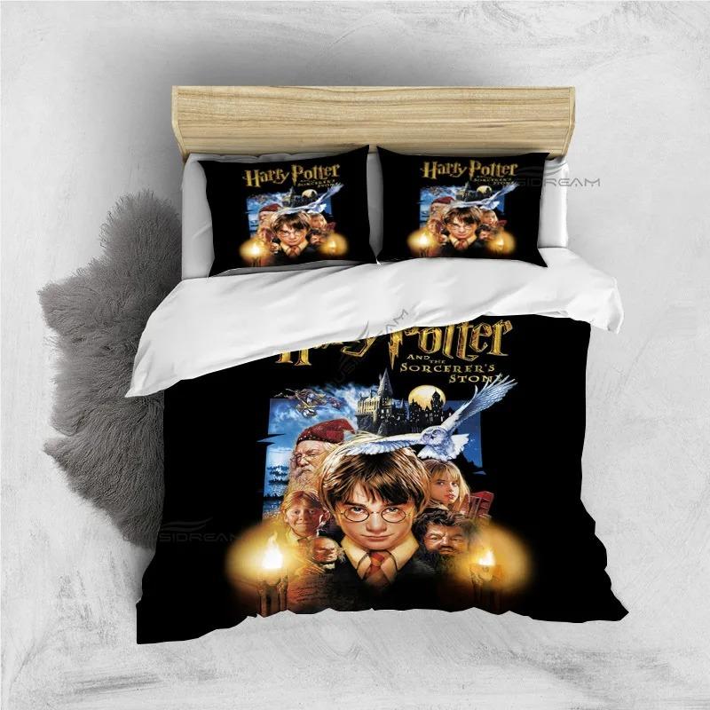 Classic Movie Elements Patterns Comforter Bedding Set,Duvet Cover Bed Set Quilt Cover Pillowcase,King Queen Size Bedding Set