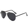 Metal Polarized Sunglasses Men'S Large-Frame Glasses Driving Sunshade Sunscreen Black Sunglasses Factory