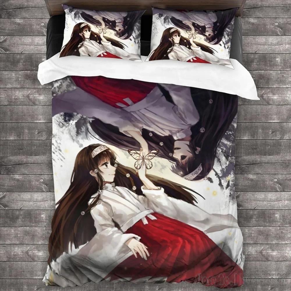 Anime Hunter X Hunter Cartoon Duvet Cover Set HD Comforter Cover for Kids Bedding Sets Bedclothes Bedroom Decor