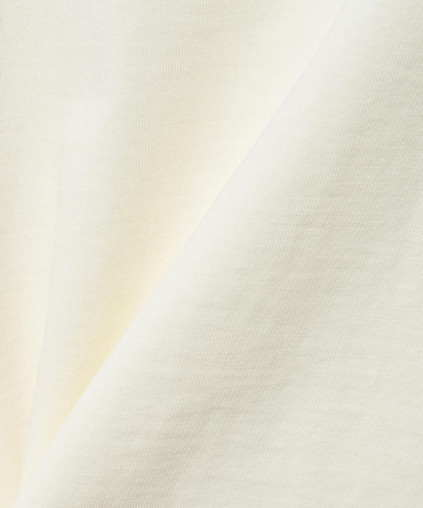 YALE Women'S Crop Applique Short Sleeve T-Shirt_Ivory