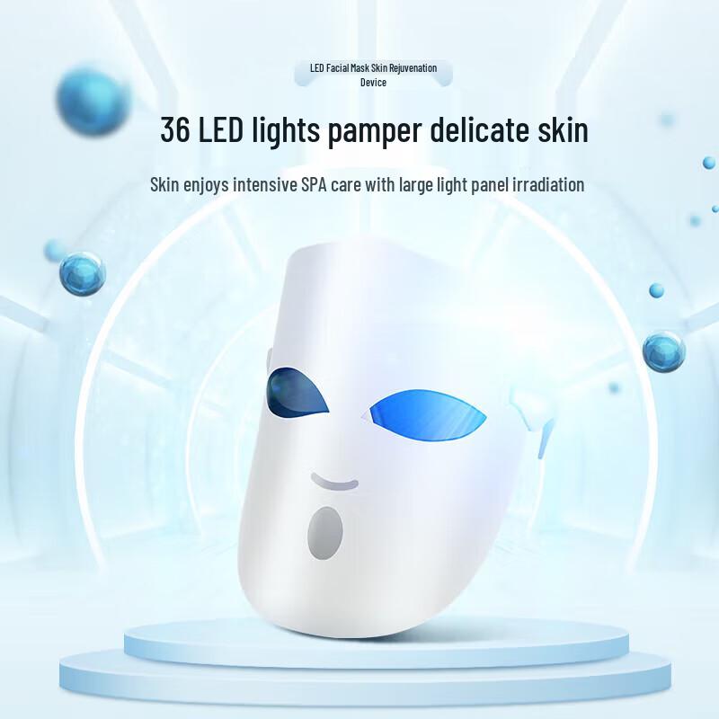 K·SKIN LED Light Therapy Facial Mask CN Plug (adapter Included)