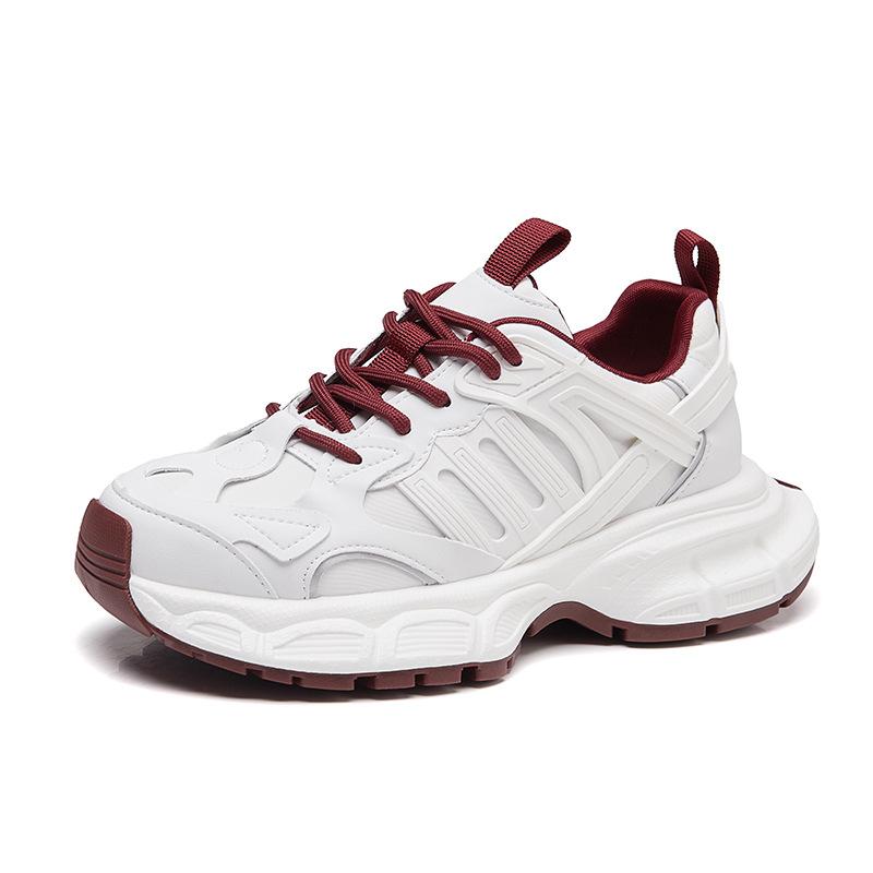 New Dad Shoes for Women Fashionable Thick-soled Sports Single Shoes