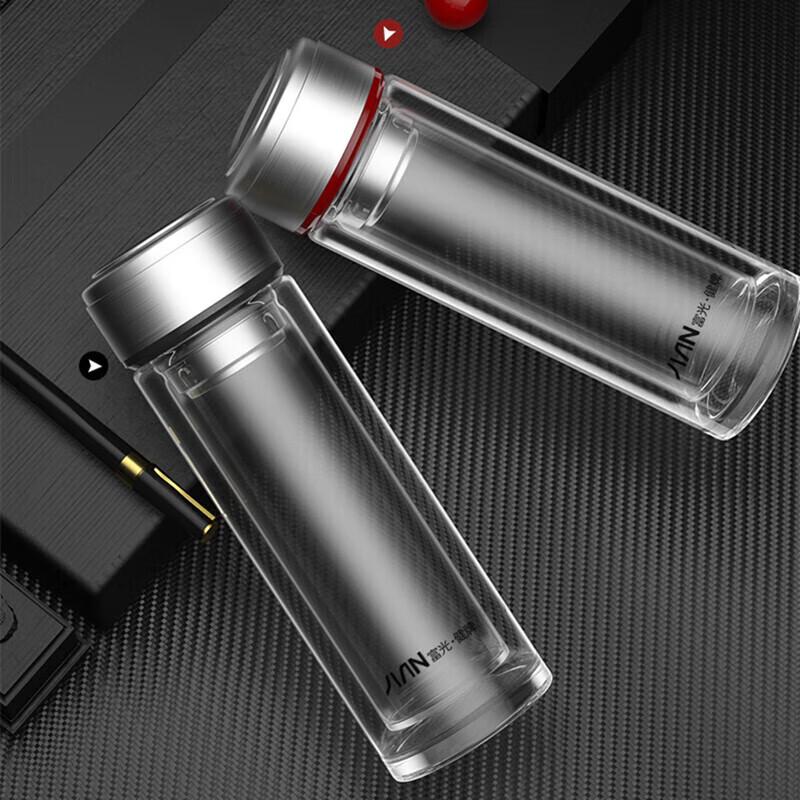FUGUANG Yigang Double-Layer Glass Tea Infuser Cup
