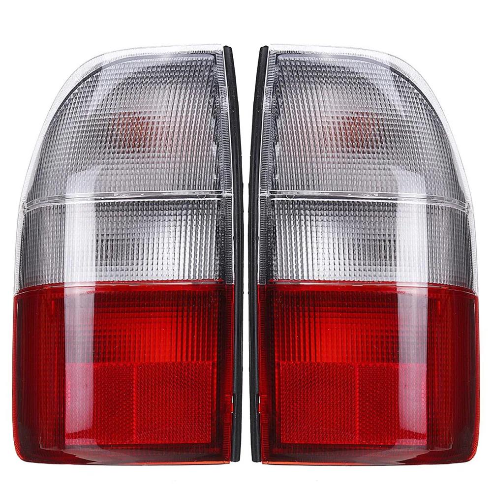 Rear Light Lamp In Clear & Red For Mitsubishi L200 MK3 1995-2006