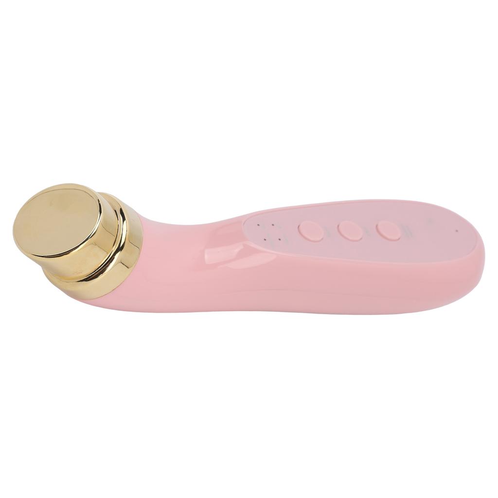 Facial Beauty Massager Hot Compress Vibration EMS Microcurrent Skin Tightening Lifting Machine