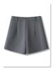 2025 Women's Black A-line High Waist Bodycon Midi Skirt - New Spring/Summer Design