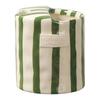 Handbemalte gestreifte Keramik-Kaffeetasse Premium-Keramik Bequemer Griff Espressotasse 300ml Rutschfest Retro gestreiftes Trinkgeschirr