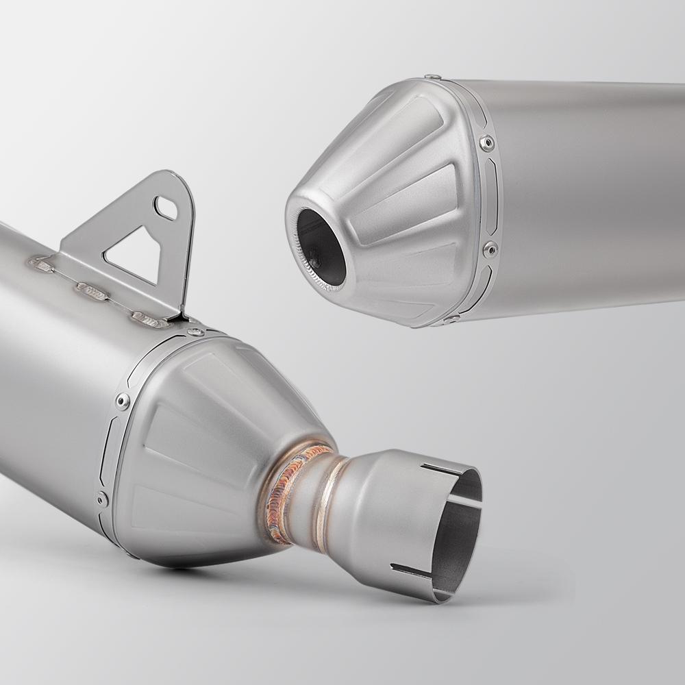 Motorcycle Kaiyue 800x Stainless Steel Integrated Middle Tail Exhaust Pipe Connection Exhaust System Racing LineOriginal Positio